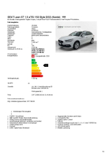 SEAT Leon ST 1.5 Automat Weiss Seite 1