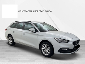 Seat Leon Vorne Seite Weiss 